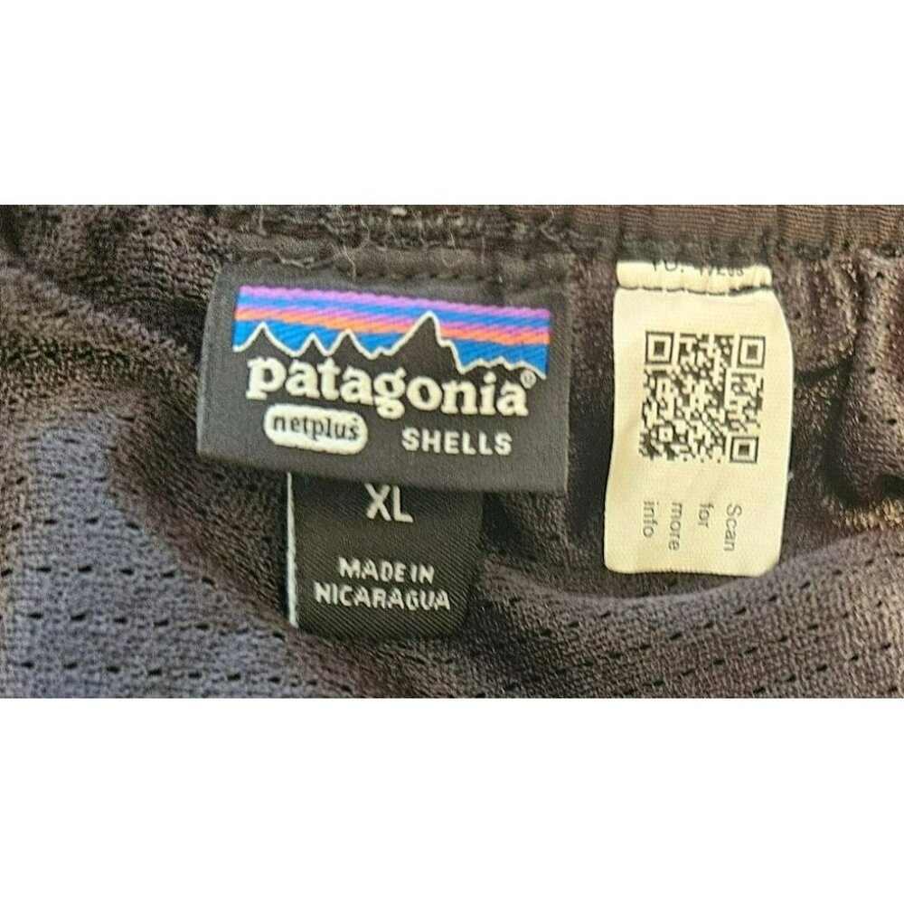 Patagonia Netplus Shells Baggies Size Xl Black Sw… - image 4